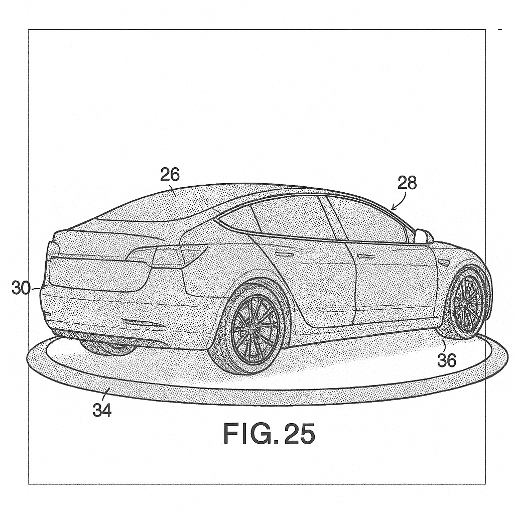 2020 Tesla Model 3 Sketch